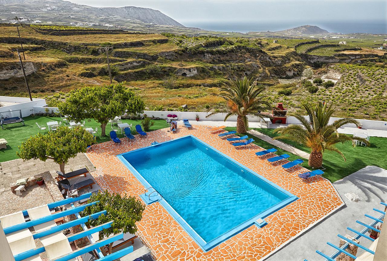 Zorbas Hotel Santorini Pýrgos Zewnętrze zdjęcie